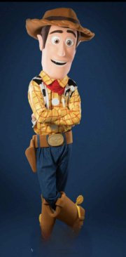 Mascotte Woody de grande qualité