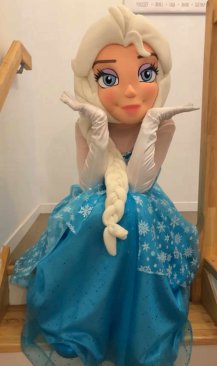 Mascotte la Reine des neiges
