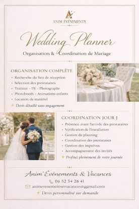 Wedding planner mariage Brest Quimper Morlaix